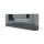 Sonic-Equipment MSS+ Schrankwand hoch, Edelstahlarbeitsplatte