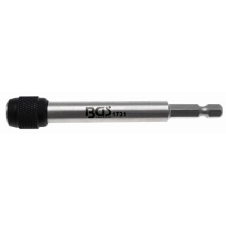 BGS technic Automatischer Bithalter | Abtrieb Innensechskant 6,3 mm (1/4") | 100 mm