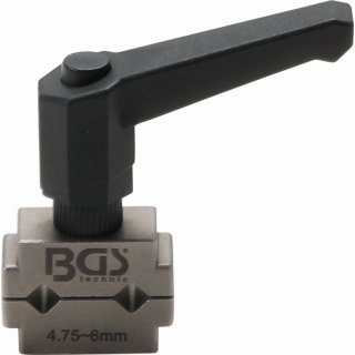 BGS technic Bremsleitungsklemmen-Satz | 4,75 mm (3/16") | 4-tlg.