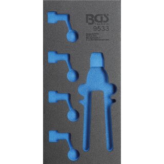 BGS technic Werkstattwageneinlage 1/3 | leer | für Art. 9533