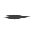 Sonic-Equipment MSS+ Verbundarbeitsplatte 1060x1060x2mm Eck