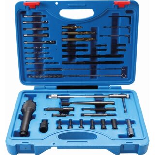 BGS technic Glühkerzen-Werkzeug und Gewinde-Reparatur-Satz | M8, M10 | 41-tlg.