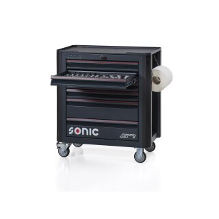 Sonic Werkstattwagen NEXT S7 gefüllt 140-tlg