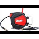 BGS Druckluftschlauch mit Aufroller | automatisch | 12 m + 2 m