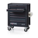 Sonic Equipment Werkstattwagen S8 gefüllt, 197-tlg.,...