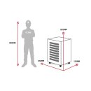 Sonic Equipment Werkstattwagen S9 gefüllt 414-tlg. Next