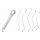 BGS technic Bremsentlüfterschlüssel-Satz | N-Form | 5-tlg. | SW 7 - 11 mm