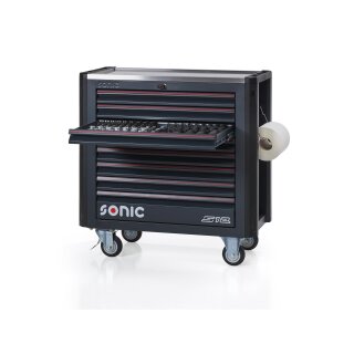 Sonic Equipment Werkstattwagen S12 gefüllt 485-tlg. Next