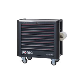 Sonic Equipment Werkstattwagen S12 gefüllt 575-tlg. Next