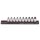 Sonic Equipment 3/8 TX Biteinsatz-Satz kurz auf Steckleiste 10-tlg.