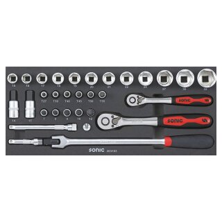 Sonic Equipment 3/8 Satz für Aufsatzbox 4730434, 31-tlg. (TLD) Motorcycle