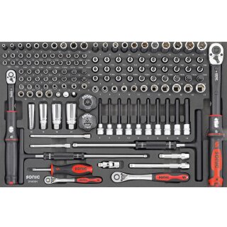 Sonic Equipment SFS 1/4 & 3/8 Satz 143-tlg. Motorcycle