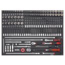 Sonic Equipment SFS, 3/8 Nüsse- u. Bit-Satz 218-tlg....