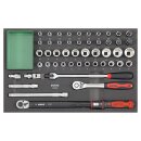 Sonic Equipment SFS 1/2 Nuss- und Bit-Satz mit Ratsche...