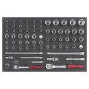 Sonic Equipment Nuss- und Bit-Satz 3/8 & 1/2, 69-tlg SFS