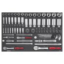 Sonic Equipment Doppenset 1/4, 3/8 & 1/2, (SAE)...