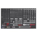 Sonic Equipment Doppenset 1/4, 3/8 & 1/2, 156-dlg....