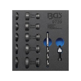 BGS technic Lochstanzen-Satz | für Einparksensoren | Ø 17 - 32 mm