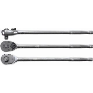 BGS technic Umschaltknarre | Abtrieb Außenvierkant 20 mm (3/4") | 500 mm