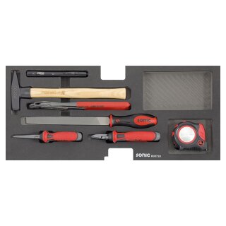 Sonic Equipment Zangen & Werkzeugsatz für Aufsatzbox  4730434, 7-tlg. Motorc