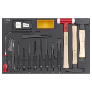 Sonic Equipment Hamer & pendrijverset 16-dlg. SFS Next - M