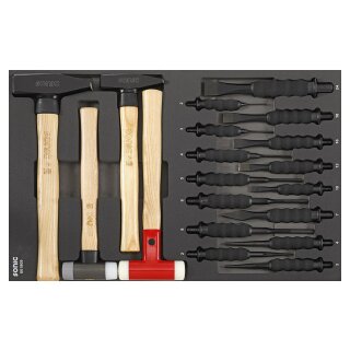 Sonic Equipment SFS Hammer- und Meißel-Satz, 19-tlg.