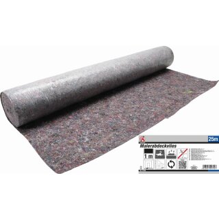 Kraftmann Malerabdeckvlies | gerollt | 25 x 1 m