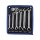 BGS technic Offener Doppel-Ringschlüssel-Satz | SW 8 x 9 - 18 x 19 mm | 6-tlg.