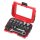 Sonic Equipment 1/4 Nuss und Bit-Satz 36-tlg.