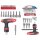 Kraftmann Bit-/Steckschlüssel-Einsatz-Satz | mit Ratschen-T-Griff für Bits, umschaltbar | 22-tlg.