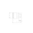 Sonic Equipment 3/8 Innensechskant Biteinsatz kurz 6mm