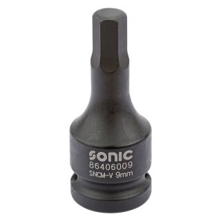 Sonic Equipment 1/2 Innensechskant Biteinsatz, schlagschrauberfest, 8mm