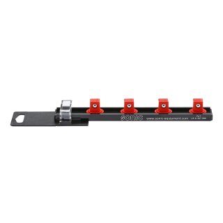 Sonic Equipment 1/2 Steckleiste leer, 5 Clips