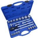 Condor Steckschlüssel-Satz, 21-tlg., 3/4",...