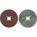 BGS technic Fiber-Schleifscheiben-Satz | Körnung 60...