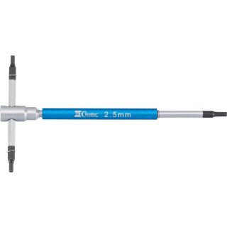 Condor 3-Wege T-Griff Schraubendreher, 125x65 mm, Innensechskant 2.5 mm