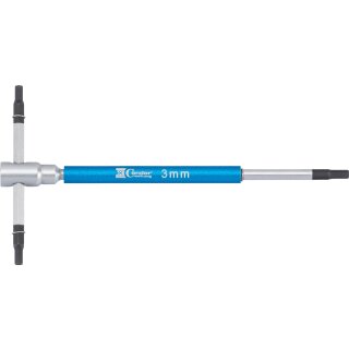 Condor 3-Wege T-Griff Schraubendreher, 125x65 mm, Innensechskant 3 mm