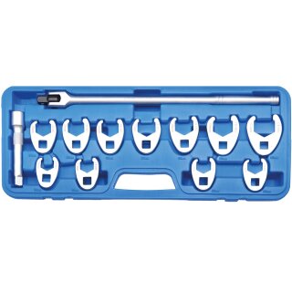 BGS technic Hahnenfußschlüssel-Satz | 12,5 mm (1/2") | SW 20 - 32 mm | 13-tlg.