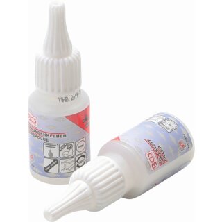 BGS technic Klebstoff-Reparaturset | 2-K Schweißnaht | Industrieklebestoff 20g / Granulat 20g