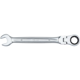 Condor Ratschen-Ring / Gabelschlüssel, xcess performance, mit Gelenk, 17 mm