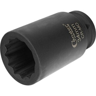 Condor Einsatz für Antriebswellen, 3/4", CrMo, 12-kant 34 mm