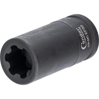 Condor Kraft-Stecknuss für Achsverschraubungen, Mercedes, 3/4", TX-Plus EP32x90 mm