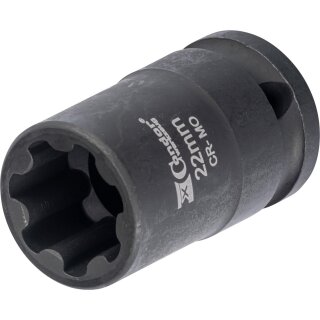 Condor Bremssattel-Spezialeinsatz, 1/2", Spezial 7-kant 22 mm