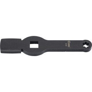 Condor Schlagring-Schlüssel, NFZ-Bremssattel, 3/4"-Vierkant, E18