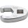BGS technic Hahnenfußschlüssel | Antrieb Innenvierkant 12,5 mm (1/2") | SW 24 mm