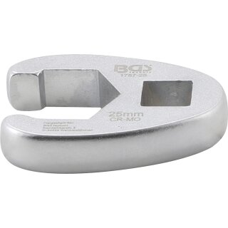 BGS technic Hahnenfußschlüssel | Antrieb Innenvierkant 12,5 mm (1/2") | SW 25 mm