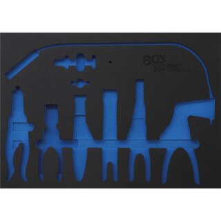 BGS technic Werkstattwageneinlage 3/3 | leer | für Art. 504
