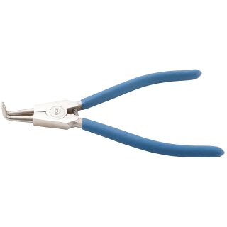 BGS technic Sprengringzange | abgewinkelt | für Außensprengringe | 250 mm