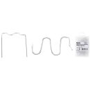 BGS technic Reparatur-Klammern | W-Form | Ø 0,6 mm...