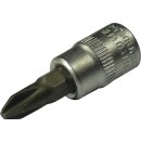Condor Bit-Stecknuss, 1/4", Kreuz PH2x37 mm